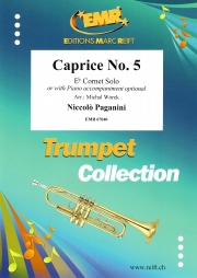 カプリス・No.5（ニコロ・パガニーニ）（トランペット+ピアノ）【Caprice No. 5】