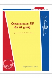 フーガの技法第15番（バッハ）（金管五重奏+打楽器）【Contrapunctus XV/Es ist genung】