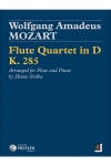 フルート四重奏曲・ニ長調・K.285（モーツァルト）（フルート+ピアノ）【Flute Quartet In D, K. 285】