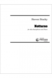 夜想曲（スティーヴン・スタッキー）（アルトサックス+ピアノ）【Notturno】