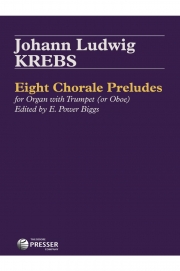8つのコラール・プレリュード（ヨハン・ルートヴィヒ・クレープス）（トランペット+オルガン）【Eight Chorale Preludes】