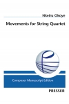 弦楽四重奏のための楽章（ンケイル・オコイエ）（弦楽四重奏）【Movements for String Quartet】