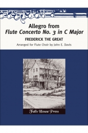 アレグロ「フルート協奏曲・No.3・ハ長調」より (フリードリヒ2世) (フルート五重奏)【Allegro From Flute Concerto No. 3 in C Major】