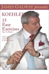 15のやさしい練習曲・Op.33・Book.1（エルネスト・ケーラー）（フルート）【15 Easy Exercises Op. 33, Book 1】