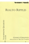 リアルト・リップルズ（ジョージ・ガーシュウィン）(サックス四重奏)【Rialto Ripples】