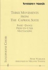 3つの楽章「カプリオール組曲」より （ピーター・ウォーロック）(サックス八重奏)【Three Movements from the Capriol Suite】