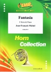 ファンタジア（ジャン＝フランソワ・ミシェル）（ホルン+ピアノ）【Fantasia】