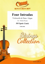 4つのイントラーダ（イジー・イグナツ・リーネク）（チェロ+ピアノ）【Four Intradas】