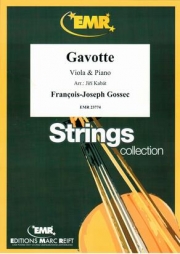 ガヴォット（フランソワ・ジョセフ・ゴセック）  (ヴィオラ＋ピアノ)【Gavotte】