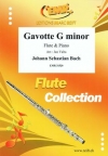 ガボット・ニ短調（バッハ）  (フルート＋ピアノ)【Gavotte D minor】