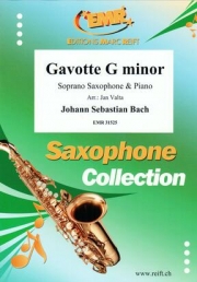 ガボット・ニ短調（バッハ）  (ソプラノサックス＋ピアノ)【Gavotte D minor】