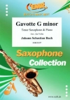 ガボット・ニ短調（バッハ）  (テナーサックス＋ピアノ)【Gavotte D minor】
