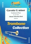 ガボット・ニ短調（バッハ）  (トロンボーン＋ピアノ)【Gavotte D minor】