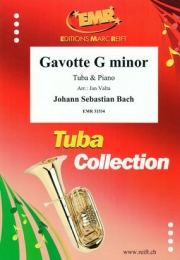 ガボット・ニ短調（バッハ）  (テューバ＋ピアノ)【Gavotte D minor】