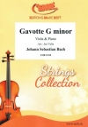 ガボット・ニ短調（バッハ）  (ヴィオラ＋ピアノ)【Gavotte D minor】