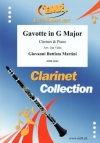 ガボット・ト長調（ジョヴァンニ・バティスタ・マルティーニ）  (クラリネット＋ピアノ)【Gavotte in G Major】