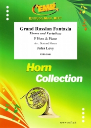 ロシア民謡による大幻想曲（ジュール・レヴィ）  (ホルン＋ピアノ)【Grand Russian Fantasia】
