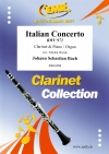 イタリア協奏曲（バッハ）（クラリネット+ピアノ）【Italian Concerto】