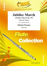 祝典行進曲（ヨハン・シュトラウス2世）（フルート+ピアノ）【Jubilee March】