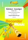 ギャロップ「小さな広告」（ヨーゼフ・ヘルメスベルガー）（ソプラノリコーダー+ピアノ）【Kleiner Anzeiger Galopp, Op. 4】