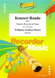 コンサート・ロンド・K.317（モーツァルト）（ソプラノリコーダー+ピアノ）【Konzert Rondo K317】