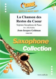 ラ・シャンソン・デ・レスト（ジャン＝ジャック・ゴールドマン）（ソプラノサックス+ピアノ）【La Chanson des Restos du Coeur】