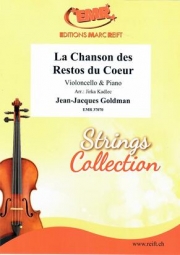 ラ・シャンソン・デ・レスト（ジャン＝ジャック・ゴールドマン）（チェロ+ピアノ）【La Chanson des Restos du Coeur】