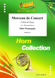 演奏会用小品  (ジャン・ペネカン）（ホルン+ピアノ）【Morceau de Concert】