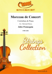 演奏会用小品  (ジャン・ペネカン）（ストリングベース+ピアノ）【Morceau de Concert】