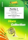 パルティータ第1番・BWV.1002（バッハ）（ホルン）【Partita 1 Double Presto BWV 1002】