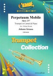 常動曲・Op.257（ヨハン・シュトラウス2世）  (トランペット＋ピアノ)【Perpetuum Mobile Opus 257】