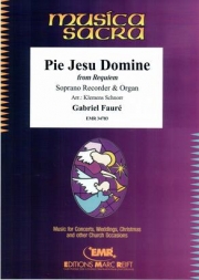 ピエ・イエス「レクイエム」より（ガブリエル・フォーレ）（ソプラノリコーダー+オルガン）【Pie Jesu Domine from Requiem】