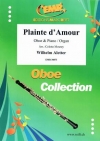 愛の訴え（ヴィルヘルム・アレッター） (オーボエ＋ピアノ)【Plainte d'Amour】