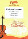 愛の訴え（ヴィルヘルム・アレッター） (ヴァイオリン＋ピアノ)【Plainte d'Amour】