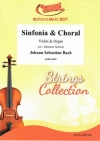 シンフォニア＆コラール（バッハ）（ヴァイオリン+オルガン）【Sinfonia & Choral】