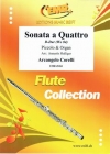 ソナタ・クアトロ（アルカンジェロ・コレッリ）（ピッコロ+オルガン）【Sonata a Quattro】