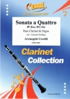 ソナタ・クアトロ（アルカンジェロ・コレッリ）（バスクラリネット+オルガン）【Sonata a Quattro】