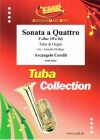 ソナタ・クアトロ（アルカンジェロ・コレッリ）（テューバ+オルガン）【Sonata a Quattro】
