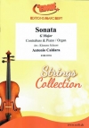 ソナタ（アントニオ・カルダーラ）（ストリングベース+ピアノ）【Sonata】