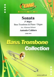 ソナタ（アントニオ・カルダーラ）（バストロンボーン+ピアノ）【Sonata】