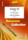 ソナタ・No.11（フランチェスコ・マンチーニ）（バスーン+オルガン）【Sonata XI】