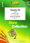 ソナタ・No.11（フランチェスコ・マンチーニ）（ホルン+オルガン）【Sonata XI】