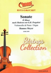 ソナタ・ニ短調（ハンネス・マイヤー）（チェロ+ピアノ）【Sonate D Minor】