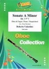 ソナタ・イ短調（ロベルト・ヴァレンティーニ）（オーボエ+ピアノ）【Sonate A Minor】
