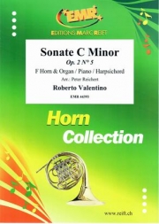ソナタ・ハ短調（ロベルト・ヴァレンティーニ）（ホルン+ピアノ）【Sonate C Minor】