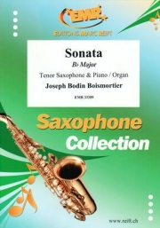 ソナタ・変ロ長調（ジョゼフ・ボダン・ド・ボワモルティエ）（テナーサックス+ピアノ）【Sonate Bb Major】