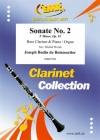 ソナタ・No.2（ジョゼフ・ボダン・ド・ボワモルティエ）（バスクラリネット+ピアノ）【Sonate No. 2】