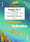 ソナタ・No.2（ジョゼフ・ボダン・ド・ボワモルティエ）（トランペット+ピアノ）【Sonate No. 2】
