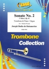 ソナタ・No.2（ジョゼフ・ボダン・ド・ボワモルティエ）（トロンボーン+ピアノ）【Sonate No. 2】