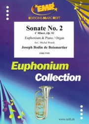 ソナタ・No.2（ジョゼフ・ボダン・ド・ボワモルティエ）（ユーフォニアム+ピアノ）【Sonate No. 2】
